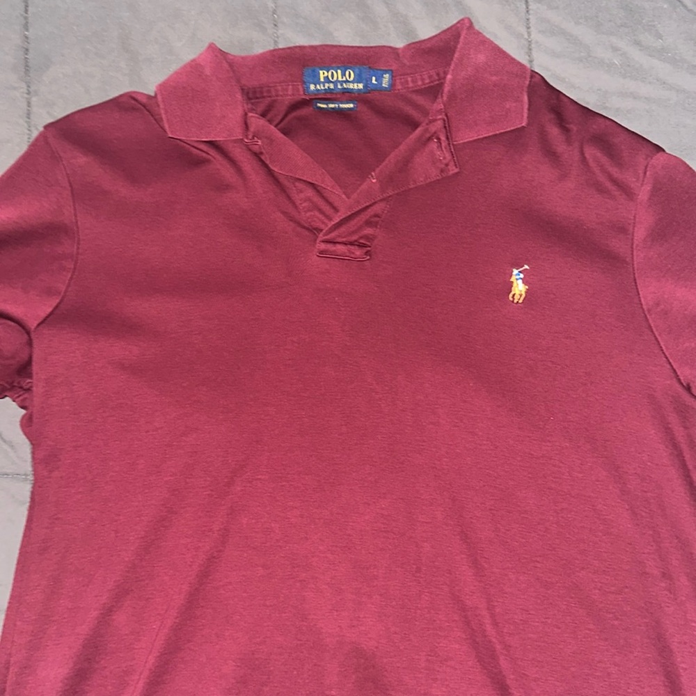 Polo collared shirt